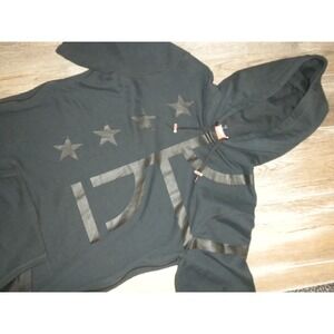 Nike Hoodie Sweatshirt Mens LT Black Air Pivot V3 Side Zip Short Sleeve B Ball